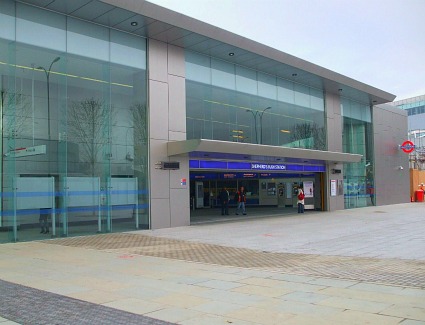 Shepherds Bush Central Tube Station, London